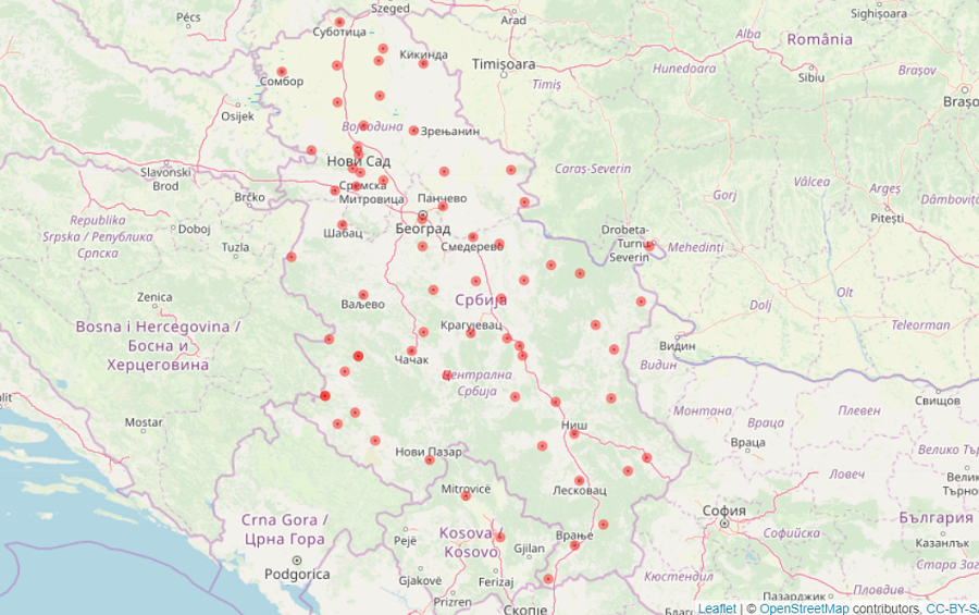 More than 60 medical ventilators in Serbia are not operational, whereas the number of those that are is over 950, according to the Institute of Public Health Dr. Milan Jovanović Batut data CINS obtained yesterday. Relative to population size, the biggest quantities of this medical equipment, necessary during COVID-19 spread, are found in the South Banat and Belgrade districts, while the smallest quantities are in the Rasina, Jablanica and Mačva districts.
